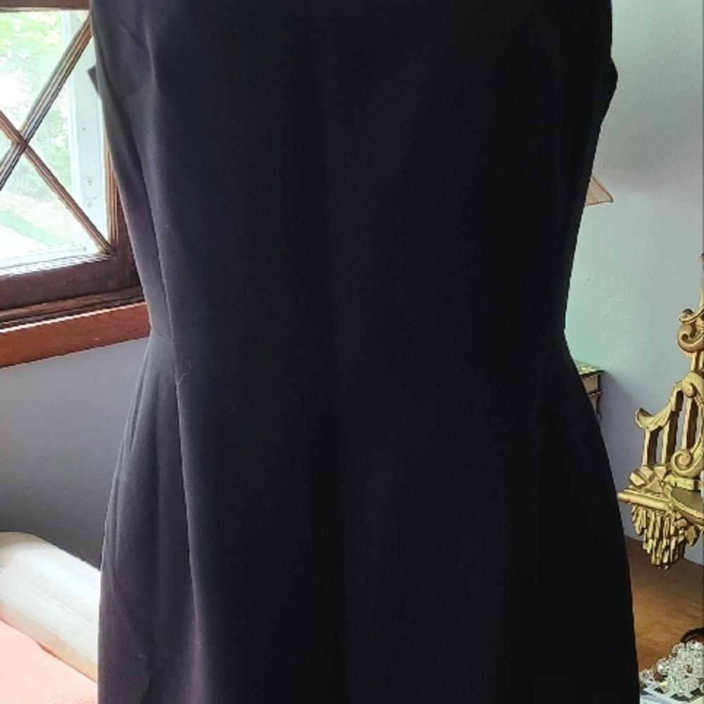 NWT On.34th Elegant Black Pencil Dress